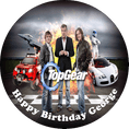 Top Gear Edible Cake Topper