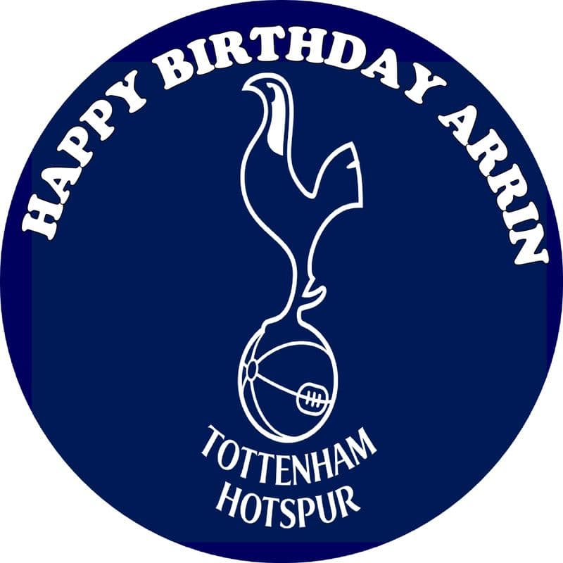 Tottenham Edible Cake Topper