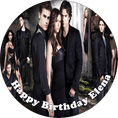 Vampire Diaries Edible Cake Topper