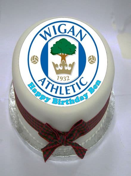 Wigan Edible Cake Topper