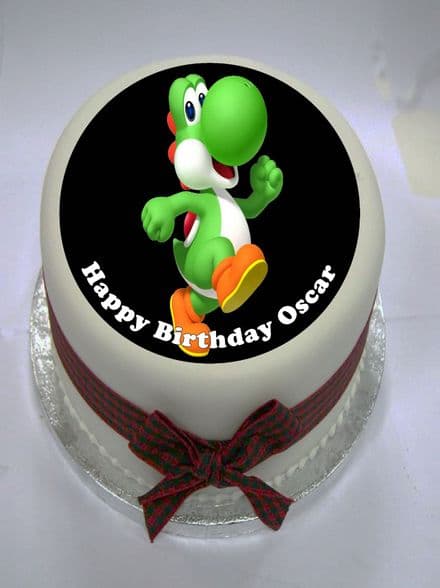Yoshi Edible Cake Topper