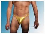 Golden Xmas G String