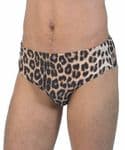 Leopard Swim Brief