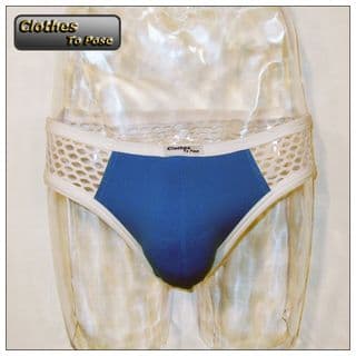 Mens Brief - Rude Dude (Blue)