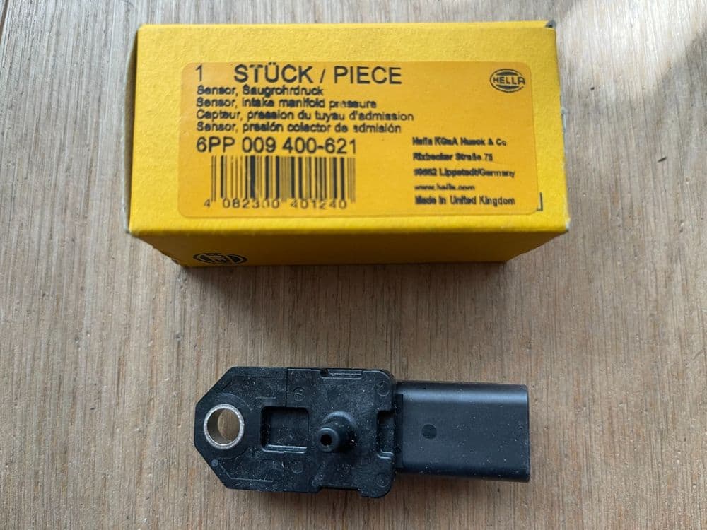 FORD CITROEN PEUGEOT TOYOTA  BOOST PRESSURE PRESSURE SENSOR HELLA MAP SENSOR