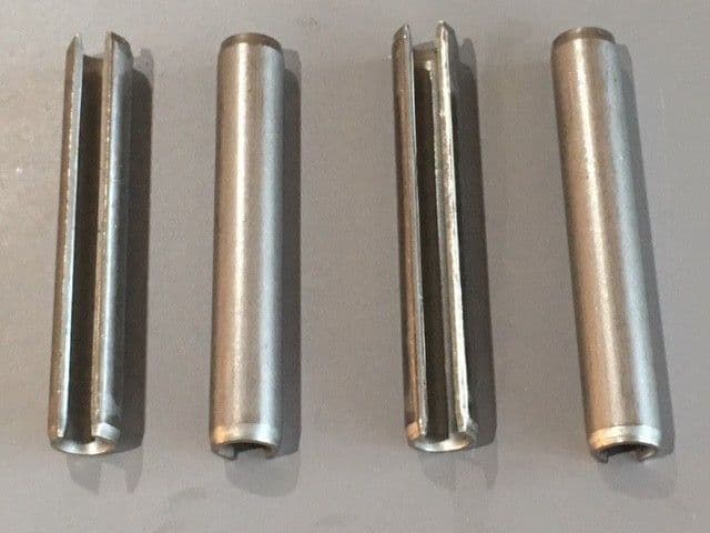FORD ESCORT MK1 MK2 STAINLESS STEEL DOOR HINGE PINS X 4 (free Uk Postage)