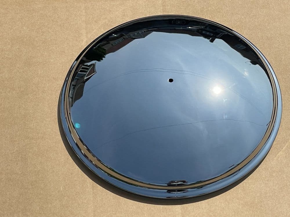 SUNBEAM ALPINE MK3 BRAND NEW SET OF FOUR TRIPLE PLATE CHROME HUB CAPS