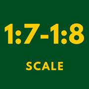 1/7 - 1/8 1/12 Scale