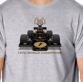 50th Anniversary Lotus 72 World Championship T-Shirt