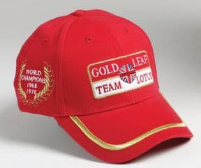 Gold Leaf Team Lotus Cap