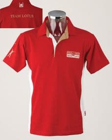 Gold Leaf Team Lotus Polo Shirt