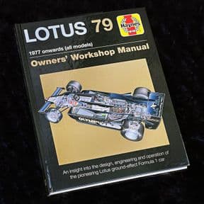 Lotus 79 1977 Onwards Haynes Manual