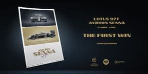 LOTUS 97T - AYRTON SENNA - THE FIRST WIN - ESTORIL, 1985 | LIMITED EDITION