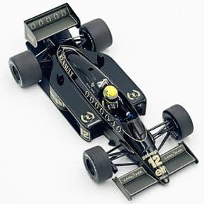 Minichamps Lotus 98T  Ayrton Senna 1986 dirty version.