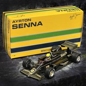 Minichamps Lotus Renault 97T Ayrton Senna Portugal 1985