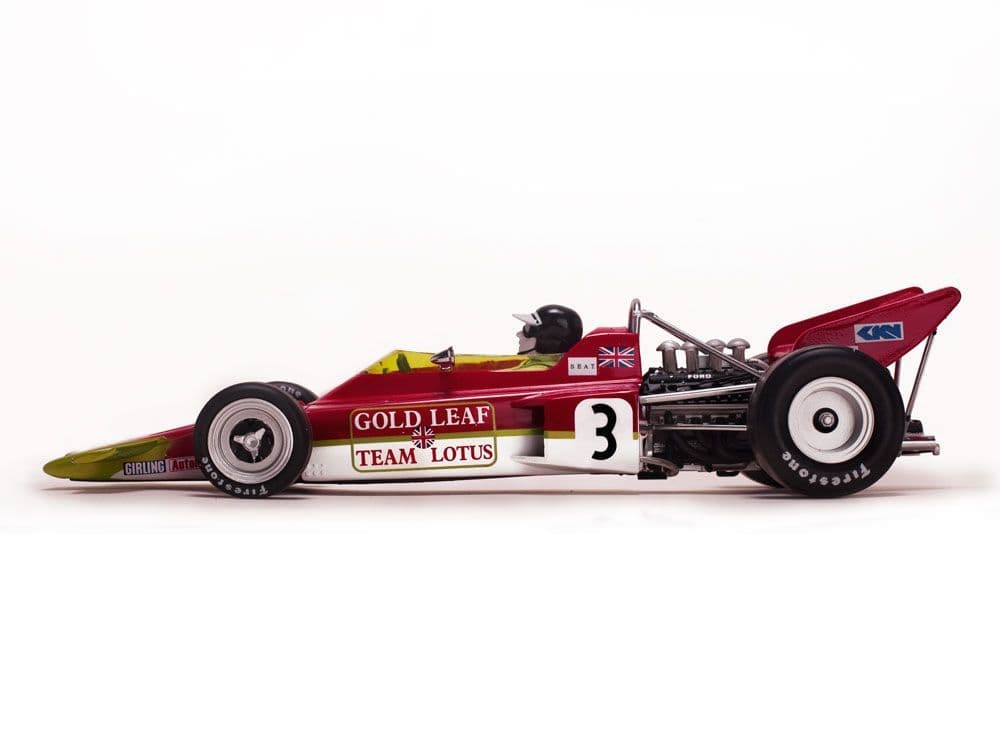 1/18 ロータス 72C 1970 イギリスGP優勝 #5 J.リント Quartzo 18273 Lotus 72 3 Jochen Rindt 1970 Spanish GP 1 18