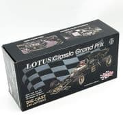 Quartzo Lotus 72D #32 Emerson Fittipaldi 1972 Belgium GP Winner