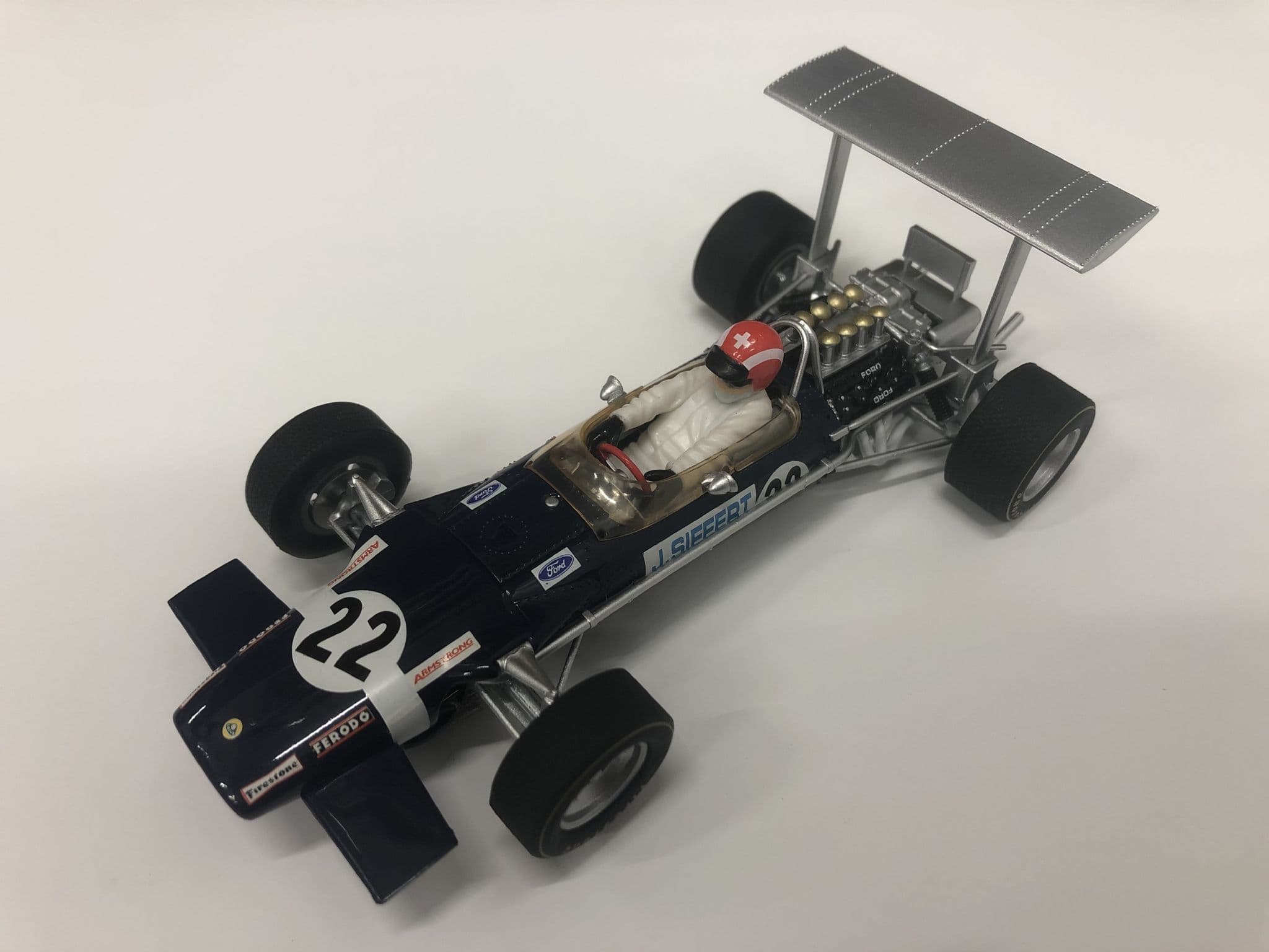 Scalextric C3413 Lotus Type 49B Jo Siffert Rob Walker Racing 1968