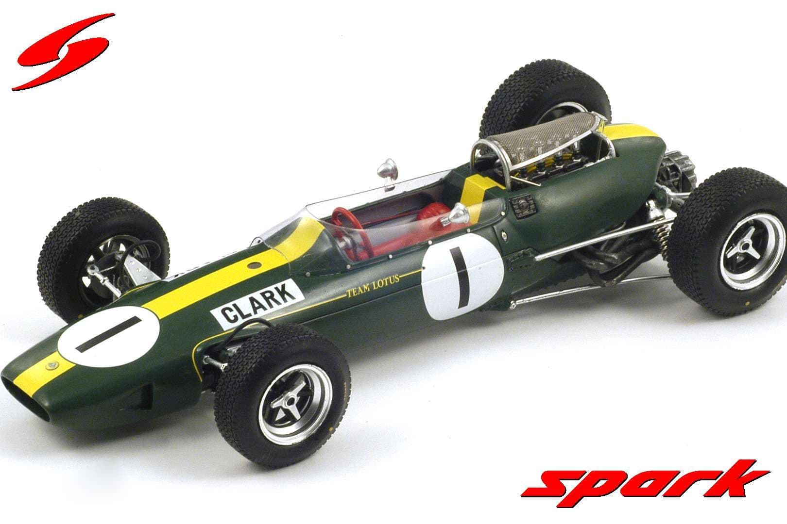 ロータス 1/18 Lotus 33 No.1 Winner German GP SPARK-MODEL 18S067 Scale 1/18 | LOTUS F1 33 N 1 WINNER GP