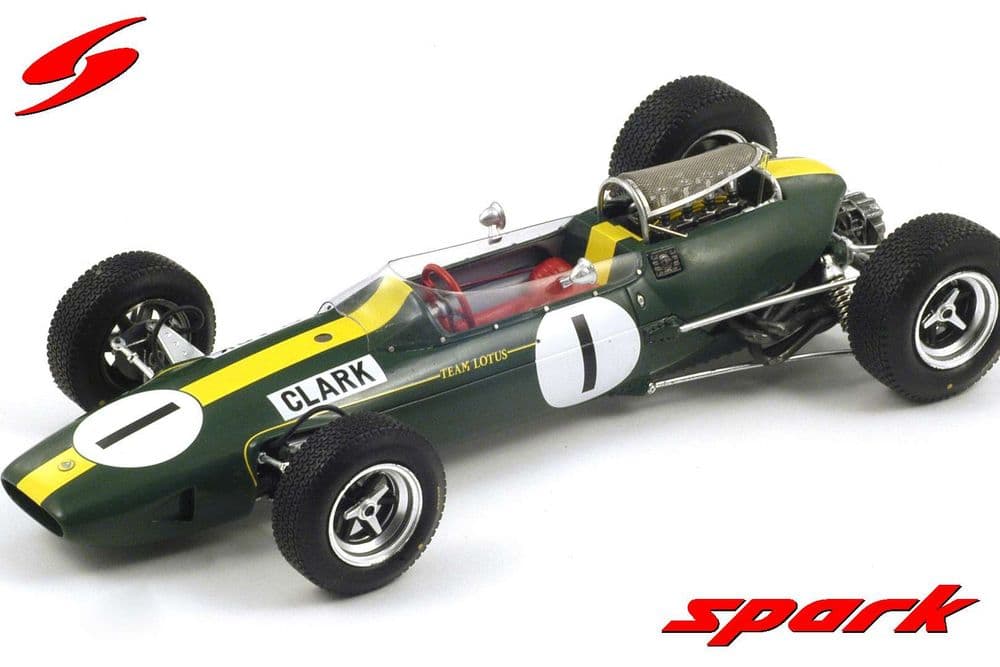 Jim Clark Lotus 48 n° 4 Vainqueur GP Afrique du Sud F1 1968 1/43 Spark