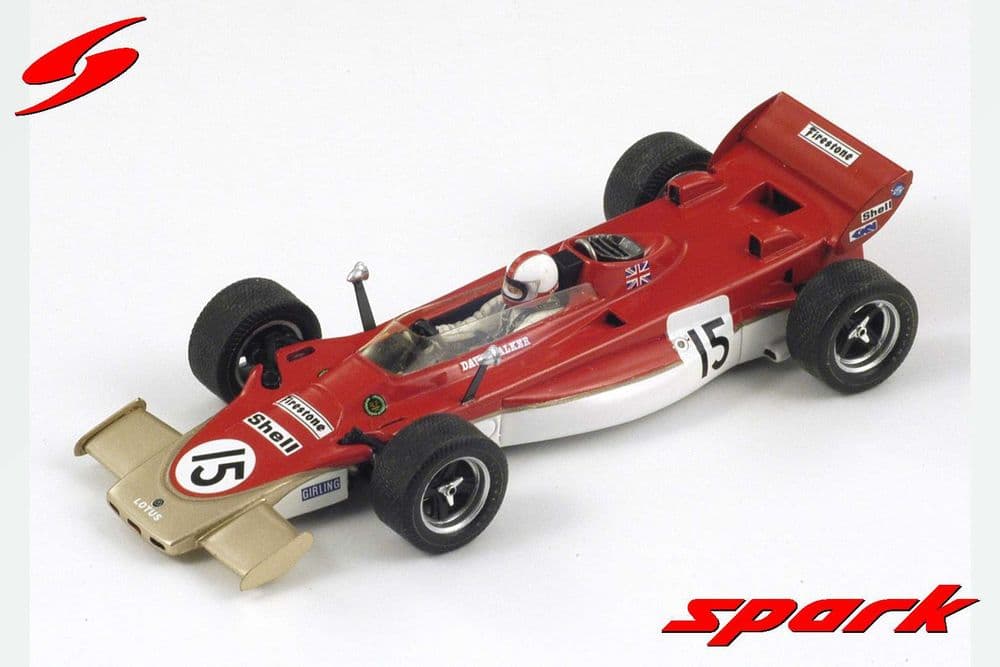 Miniature Spark 1/43 – Lotus 56B #15, Dutch GP 1971, Dave Walker