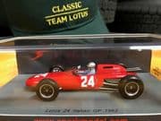 Spark S7121 Lotus 24 Italian GP 1962 Vaccarella