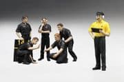 TSM 12AC09 Pit Crew Figurines JPS Team Lotus 1977 (Set of 6) 1:43