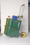 Folding hand trolley Silver