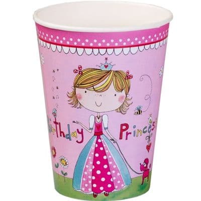 'Princess' Paper Cups by Ellen 8pcs