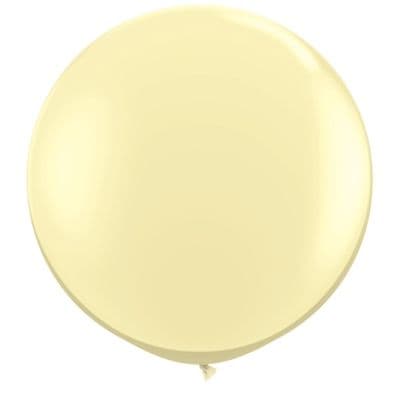 3ft Giant Balloons - Ivory Latex Balloon 1pc