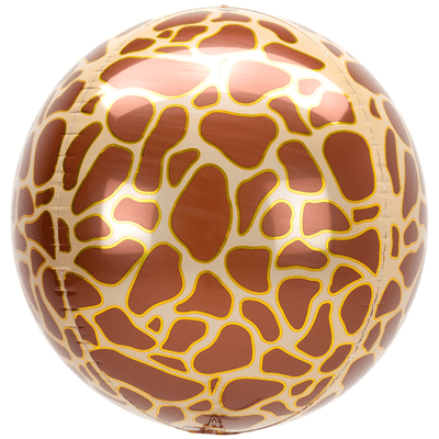 Animalz Balloon - Animalz Giraffe Print Orbz (15