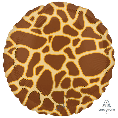 Animalz - Giraffe Print Foil Balloon (18
