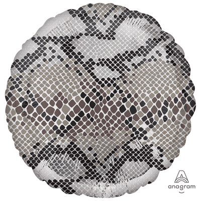 Animalz - Snake Skin Print Foil Balloon (18