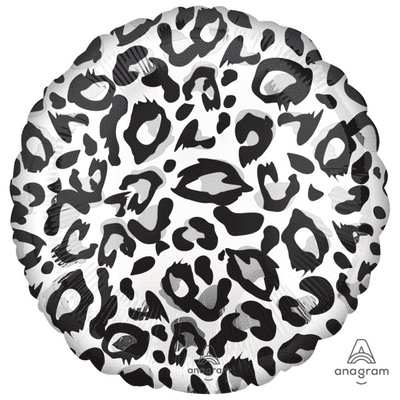 Animalz - Snow Leopard Print Foil Balloon (18