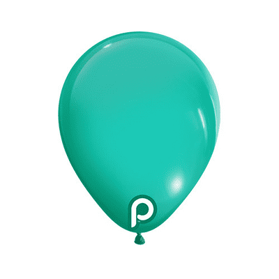 Aqua 5 inch Balloons - Prima 5