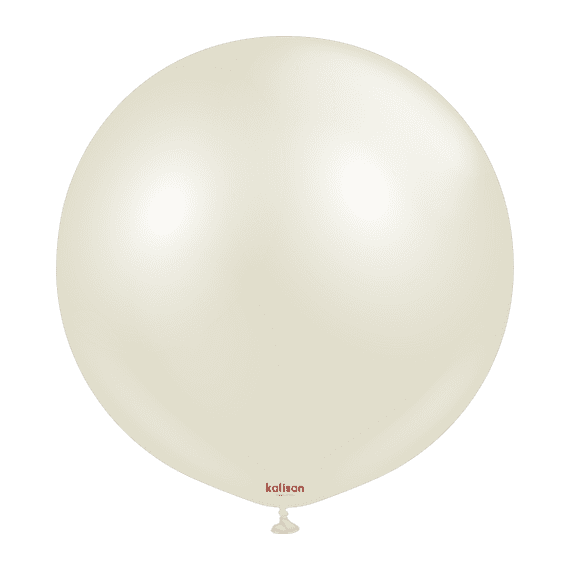 Aura Ivory White 24 inch Balloons - 24