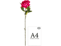 Fuchsia Pink Aurora Peony 62cm | Eleganza Artificial Flowers
