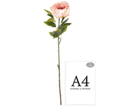 Light Pink Aurora Peony 62cm | Eleganza Artificial Flowers