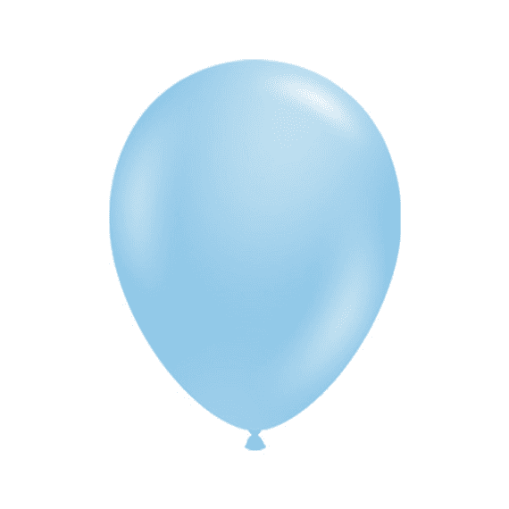 Baby Blue 5 inch Balloons - 5