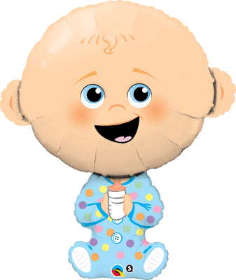 Baby Boy Large Foil Balloon 1pc