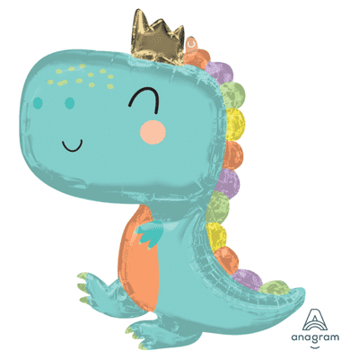 Babysaurus Large Dinosaur Foil Balloon 1pc