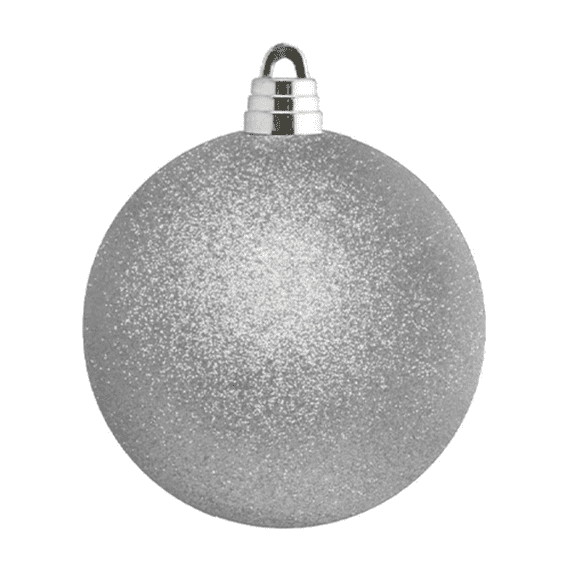 Silver Bauble Foil Balloon (21