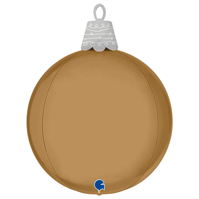 Bauble Foil Balloon (Champagne 21