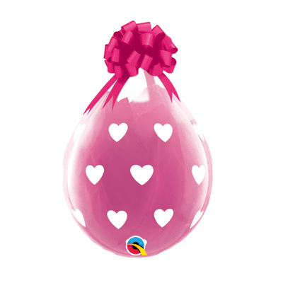 Big Hearts - 18 Inch Stuffing Balloons 25pcs