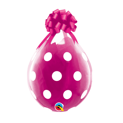 Big Polka Dots - 18 Inch Stuffing Balloons 25pcs