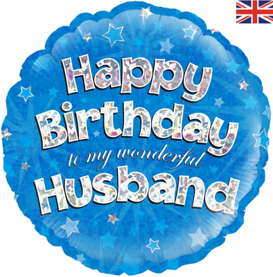 Birthday Husband Foil Balloon (18