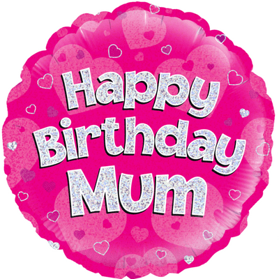 Birthday Mum Foil Balloon (18