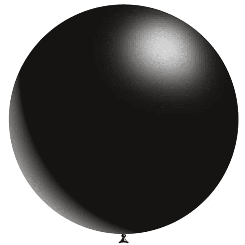 Black 18 inch Balloons - Decotex 18