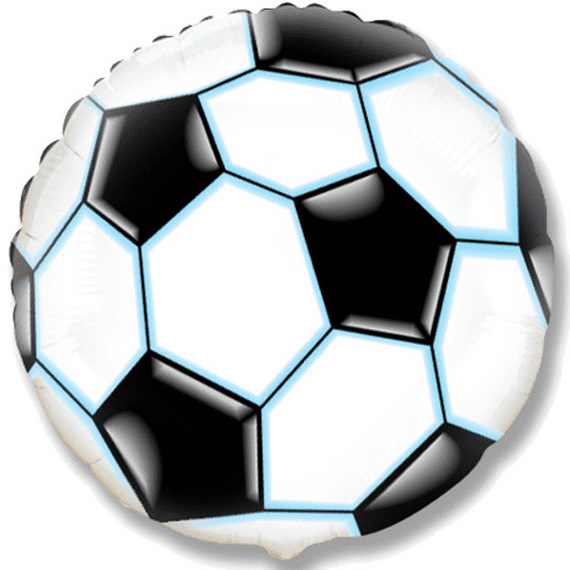 Flexmetal Black Football Foil Balloon | Wholesale Balloons