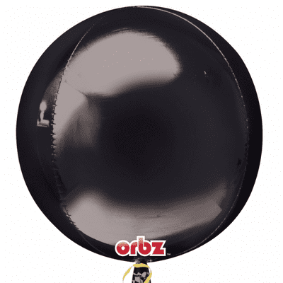 Black Orbz Balloon (15